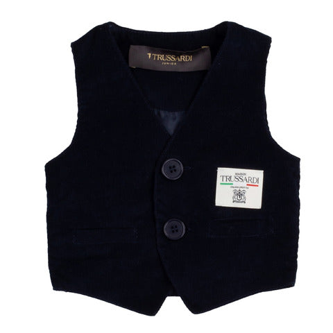 Trussardi Gilet blu neonato