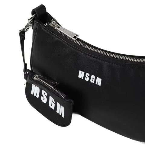 MSGM Borsa ecopelle nera